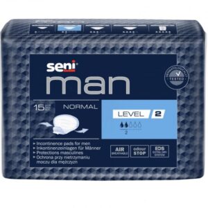 15Stück Seni Man Level 2 Normale urologische Einlagen für Männer